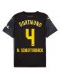 Borussia Dortmund Nico Schlotterbeck #4 Bortedrakt 2024-25 Korte ermer